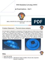 FEM Simulation Lab - Problem Statement - Set 5