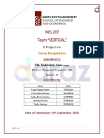 MIS 207 Team "VERTICAL": A Project On