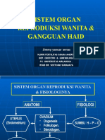 Sistem Organ Reproduksi Wanita & Gangguan Haid: Jimmy Yanuar Annas