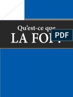 Qu'Est Ce Que La Foi ?