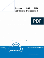 GU - NetNumen U31 R18 V12.18 Test Guide - Distributed - R1.0