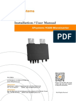 Installation / User Manual: Apsystems Yc600 Microinverter