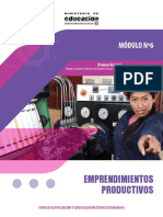 Modulo 6 Emprendimientos Productivos