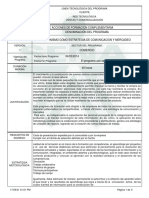 Programa Vitrinismo Como Estrategía de Comunicación