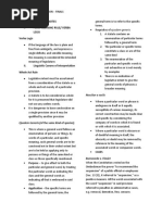 Statcon - Finals Notes