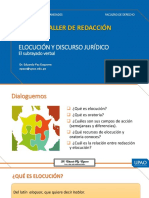 PPT - Elocución y Discurso Jurídico Ii