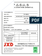 Specification For Approval: Shenzhen CND-TEK Industrial Co.,Ltd