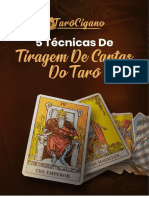 5 Tecnicas de Tiragem de Cartas Do Taro