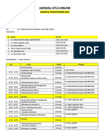 Jadwal Atls Online 28 September 2021, JKT