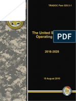 US Army Operations Concept 2016 - 2028