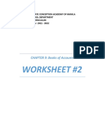 Worksheet 2 2nd Quarter