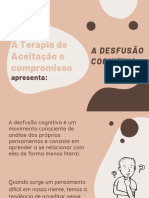 Desfusão Cognitiva