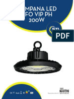 Campana Led Ufo VIP PH 200W