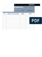 Planilha Calculo de Six Sigma em Excel