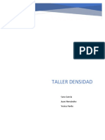 Taller Densidad