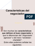 Caractersticas Del Negociador