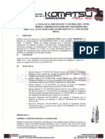 Plan Covid Komatsu Peru PDF