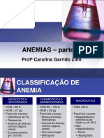 ANEMIAS Parte III. Prof Carolina Garrido Zinn