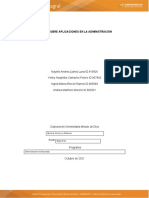 Taller Sobre Aplicaciones en La Administración