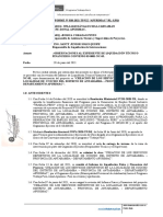 Informe #020 Levantamiento Observaciones