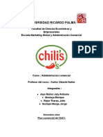 Plan Comercial de Chili S