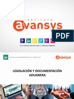 Legislación y Documentación Aduanera I