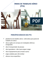 Plataformas de Trabalho Aéreo (PTA)