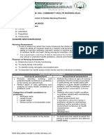 Module 3 - Nursing Assessment in Family Nursing Practice