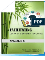 Facilitating: Learner-Centered Teaching