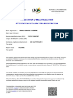 592969N Attestation Immatriculation