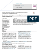 Sensory Approach and Chiral Analysis For Determination of Odour Active Compounds From Feijoa (Acca Sellowiana)