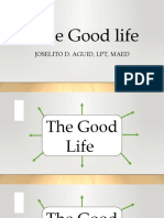 The Good Life: Joselito D. Aguid, LPT, Maed