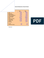 Cash Flows and Financial Statements at Sunset Boards