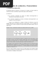 Apunte de Estados de Oxidación y Nomenclatura de Compuestos Inorgánicos