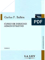 Balbin - Curso de Derecho Administrativo - Tomo 2