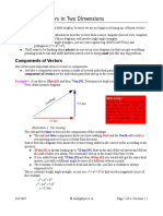 Lesson 14: Vectors in Two Dimensions