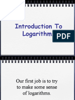 Introduction To Logarithms