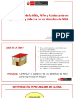 La Defensoría de La Niña Niño y Adolescente