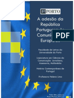 A Adesão Da República Portuguesa Às Comunidades Europeias