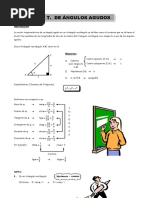 Razones Trigonométricas de Ángulos Agudos para Quinto de Secundaria (1) Páginas 1 3
