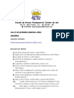 Atividades de 27 de Setembro Á 01 de Outubro 1 Ano