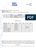 Horario Cinu Unefa