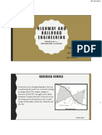 Highway and Railroad Engineering: Reversed Curves