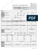 Ficha de Identificación Del Cliente Persona Jurídica