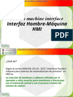 Human Machine Interface Interfaz Hombre-Máquina HMI