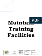 Maintain Training Facilities - Template