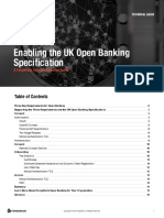 Enabling The Uk Open Banking Specification: A Forgerock Technical Solution Guide