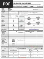 Pds Form Latest This Year