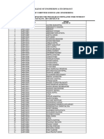 List of Cleared Four Years Program With and Without Backlog