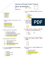 2º Examen Mensual-Octubre-Nov.